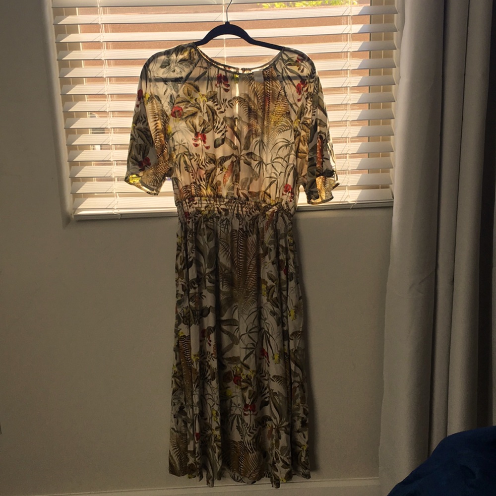 Fresh floral dress!